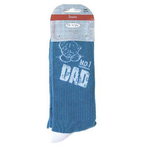 No 1 Dad Me to You Bear Socks £2.99